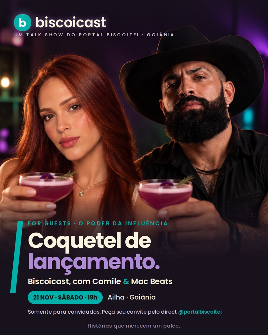 Cartaz de For Guests · Coquetel de lançamento do Biscoicast